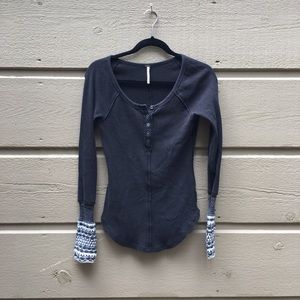 Free People Newbie Thermal Henley